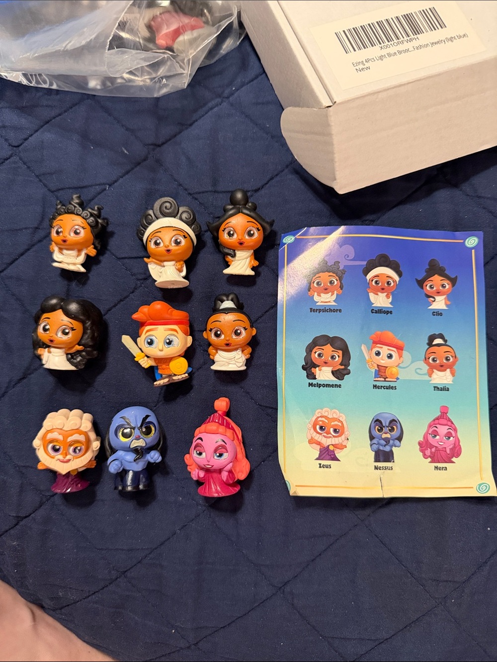 Disney Doorables Hercules set of 9 special Edition and a bonus 3 figures